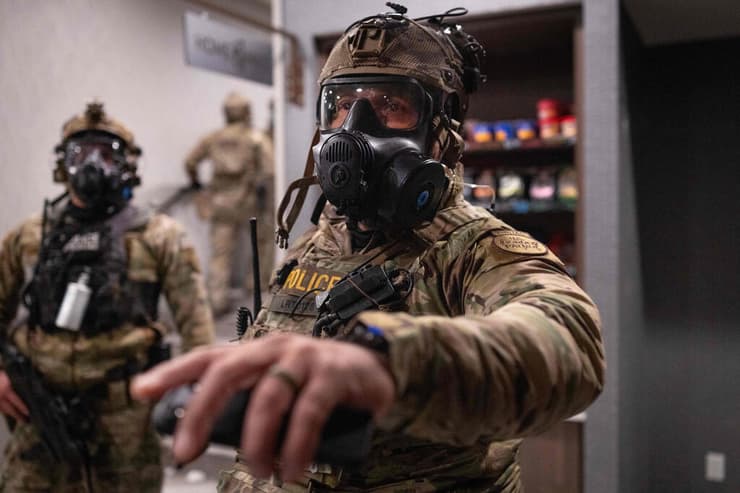 סוכנים פדרליים ב מיניאפוליס מינסוטה ארה"ב