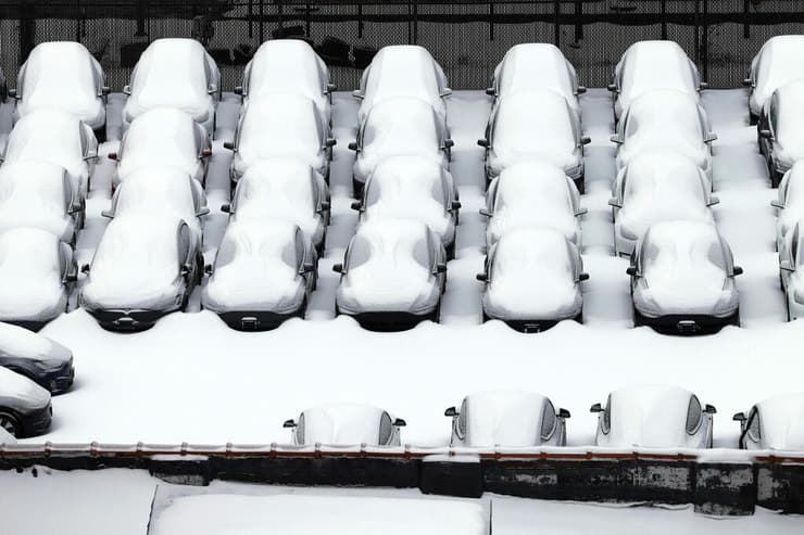 ארה"ב סופה סופת שלגים ניו יורק