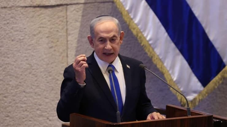 נתניהו במליאת הכנסת