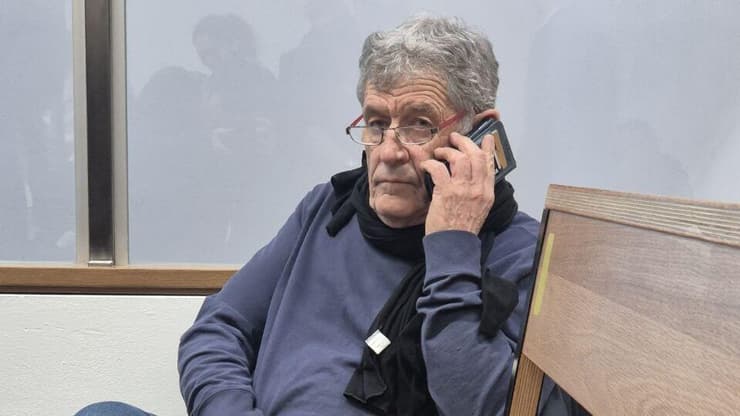 גנור בבית המשפט הבוקר (צילום: מיקי שמידט) עד המדינה מיקי גנור