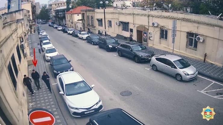 סיכול הפיגוע (צילום: שירות הבטחון של אזרבייג'אן SSS) סיכול פיגוע בשגרירות ישראל בבאקו