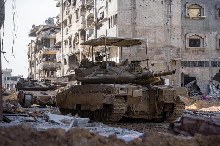 הלוחמים במבצע "לב אמיץ" (צילום: דובר צה"ל) פעילות כוחות צה"ל במבצע לב אמיץ להשבת רן גואילי ז"ל