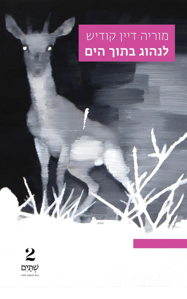 עטיפת הספר "לנהוג בתוך הים", מאת ד"ר מוריה דיין קודיש