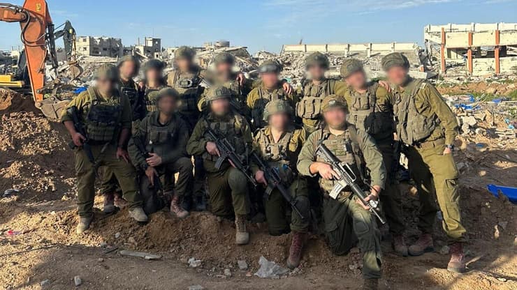 לוחמי היס"ר של הרבנות הצבאית (צילום: הרצל יוסף) לוחמי היס"ר של הרבנות הצבאית