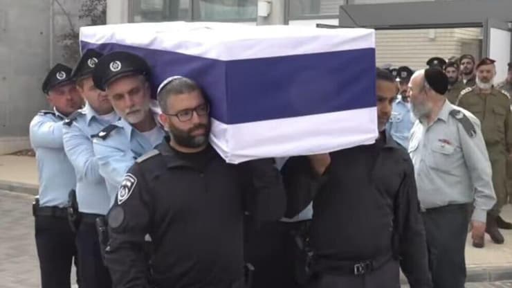 ארון הקבורה של רן גואילי ז"ל