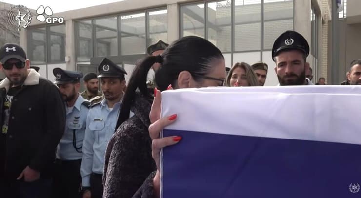 מסע ההלוויה של רס"ר רן גואילי ז"ל