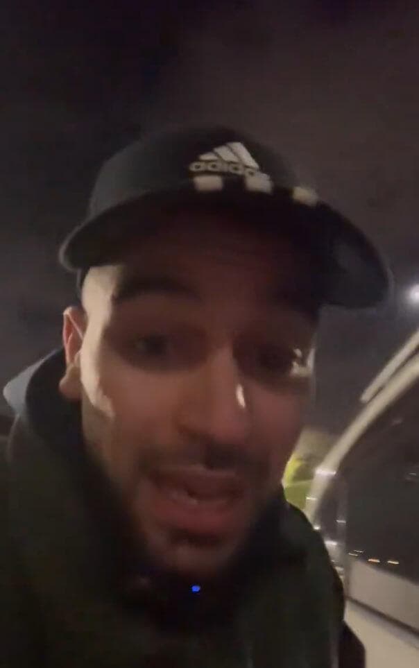 מרדכי דוד חסם את נשיא העליון בדימוס אהרון ברק ביציאה מכנס באקספו תל אביב 