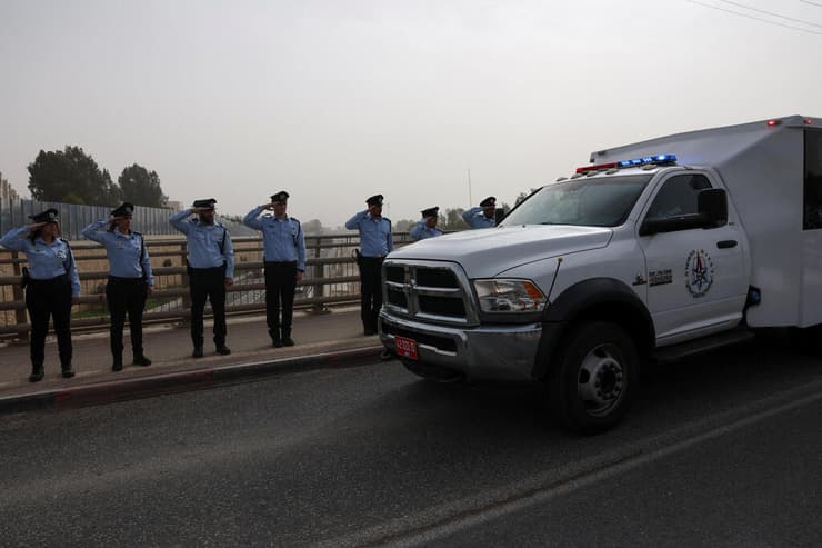מסע ההלוויה של רס"ר רן גואילי ז"ל