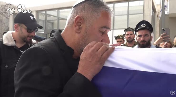 מסע ההלוויה של רס"ר רן גואילי ז"ל