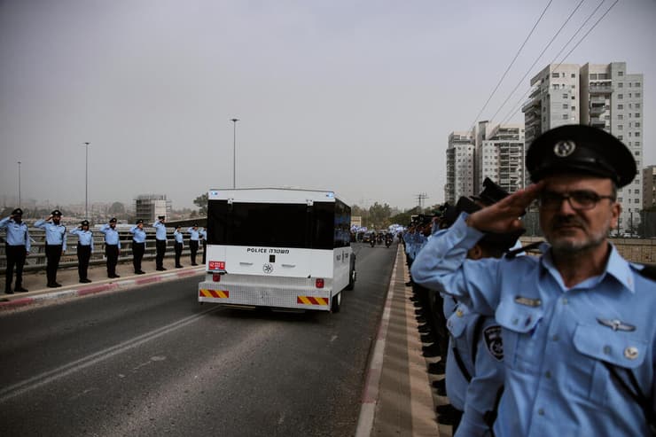 מסע ההלוויה של רס"ר רן גואילי ז"ל