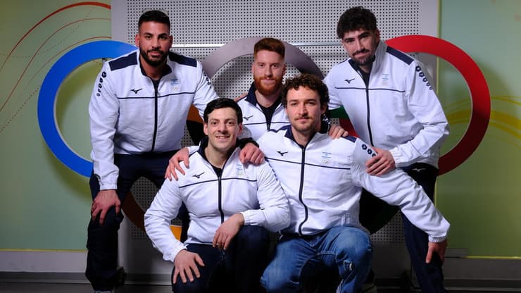 הוקמה רק ב-2019. נבחרת המזחלות של ישראל (צילום: יובל חן) נבחרת המזחלות של ישראל