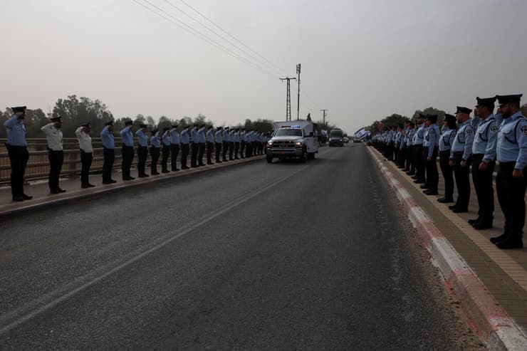 מסע ההלוויה של רס"ר רן גואילי ז"ל