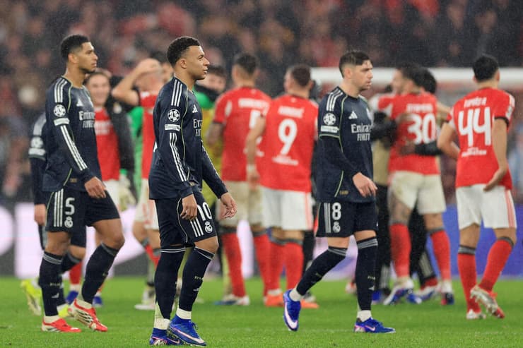 קיליאן אמבאפה ושחקני ריאל מאוכזבים בסיום