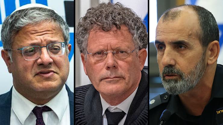 המפכ"ל לוי, נשיא העליון עמית והשר בן גביר