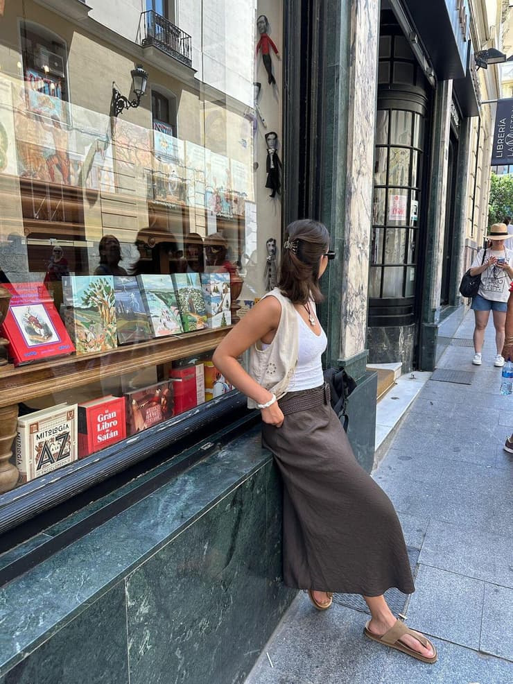 רגע של מנוחה במדריד