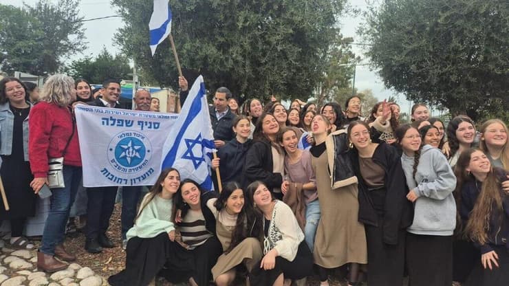 קבלת פנים בגדרה לחייל הפצוע משה חיים אלוש