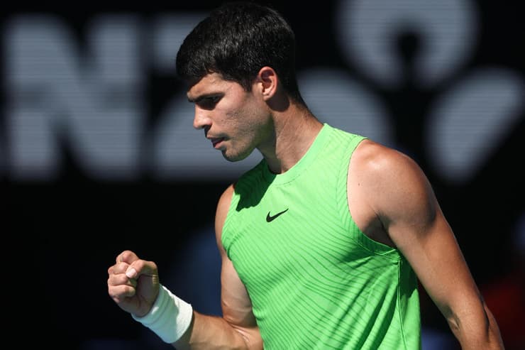 קרלוס אלקראס (צילום: IZHAR KHAN / AFP) קרלוס אלקראס