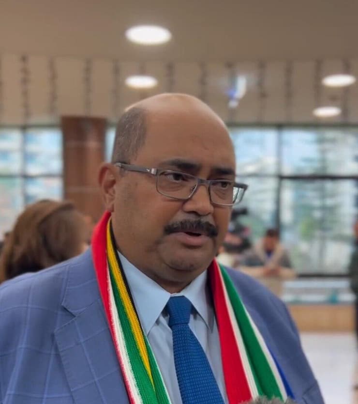 אדוארד בינוולדט נציגה הדיפלומטי של דרום אפריקה בישראל