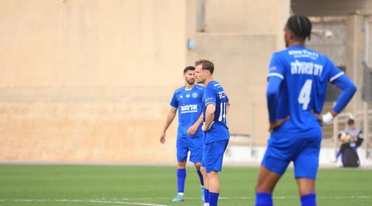 שחקני הפועל עכו מאוכזבים (חג'אג' רחאל) שחקני הפועל עכו מאוכזבים