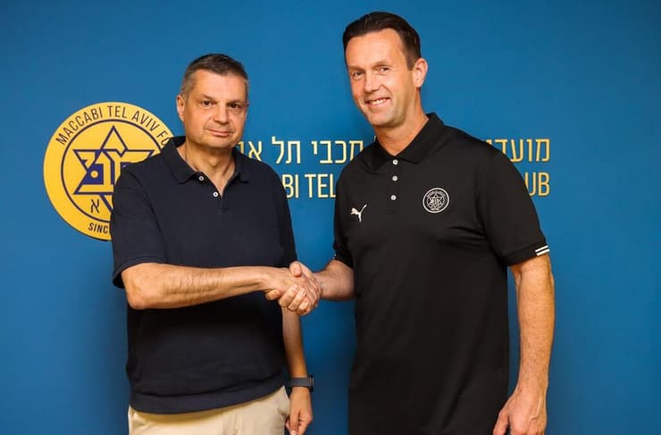 רוני דיילה ואנגלידיס (צילום: מכבי ת"א ) רוני דיילה