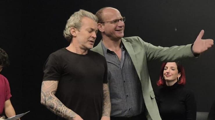 מוקי ורותם קינן בפרזנטציה למחזמר "אישה יפה"