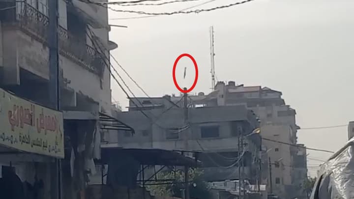 התקיפה  בעיר עזה