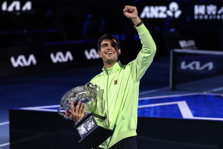 קרלוס אלקראס אלוף אוסטרליה