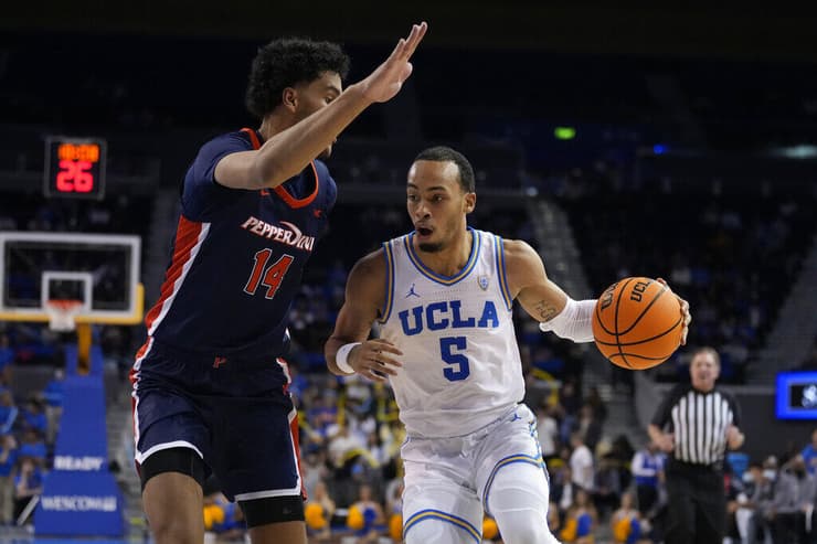 היו ימים. ביילי בתקופתו במכללת UCLA (צילום: AP Photo/Marcio Jose Sanchez) אמארי ביילי