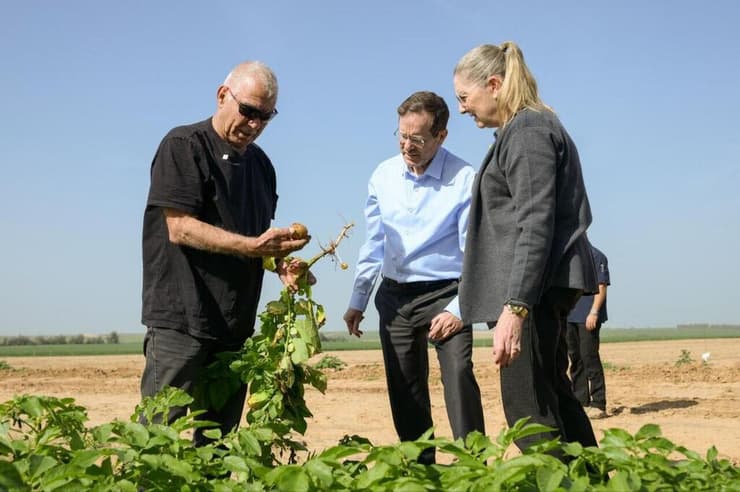 בשדות תפוחי האדמה של ניר עוז. סמל לגבורה ותקומה    