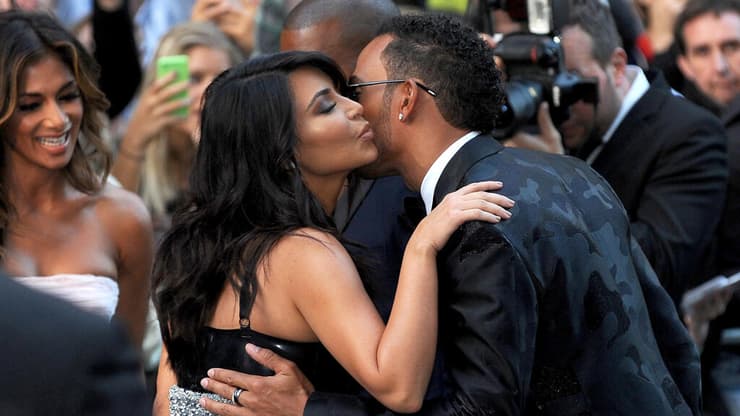 לואיס המילטון קים קרדשיאן