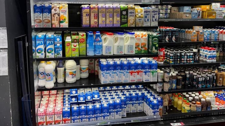 מדפי החלב בטיב טעם