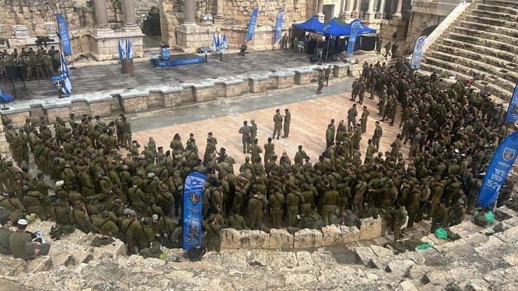 טקס חילופי מח״ט חשמונאים בחטיבה החרדית החדשה