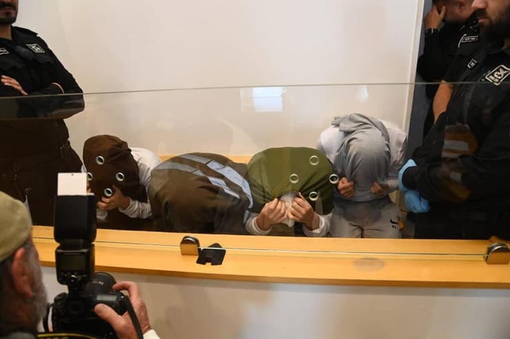 הנאשמים בבית המשפט