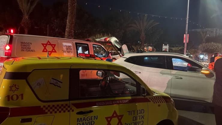   זירה פיצוץ רכב קריית ים