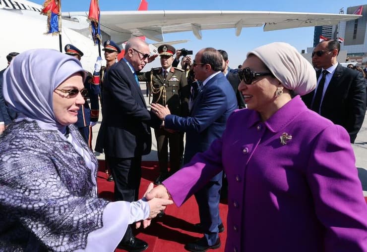 נשיא טורקיה רג'פ טראיפ ארדואן  ב מצרים