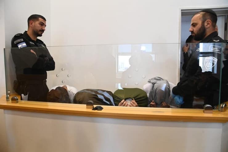 הנאשמים בבית המשפט