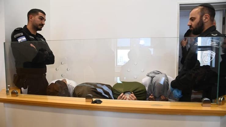 הנאשמים בבית המשפט