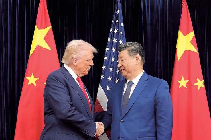 דונלד טראמפ ושי ג'ינפינג