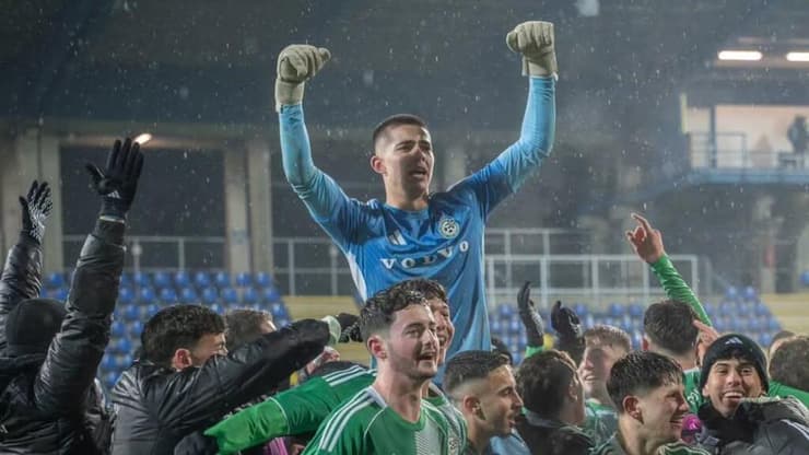 שוער קבוצת הנוער של מכבי חיפה מארק גולנקוב