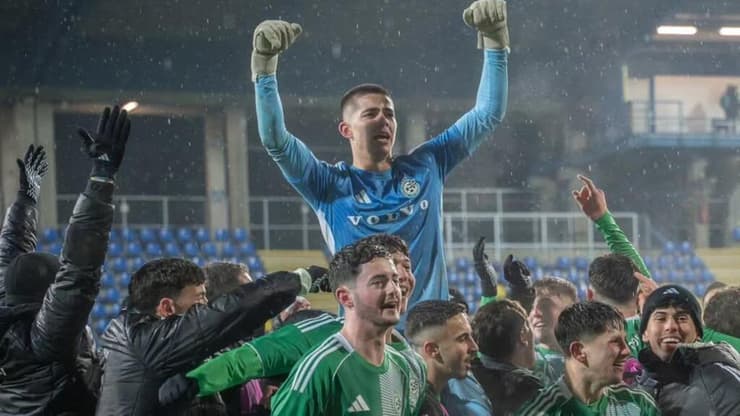 שוער קבוצת הנוער של מכבי חיפה מארק גולנקוב