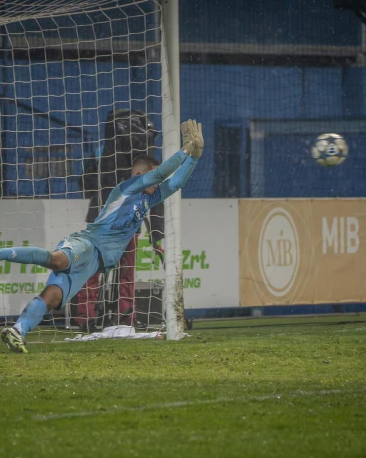 שוער קבוצת הנוער של מכבי חיפה מארק גולנקוב