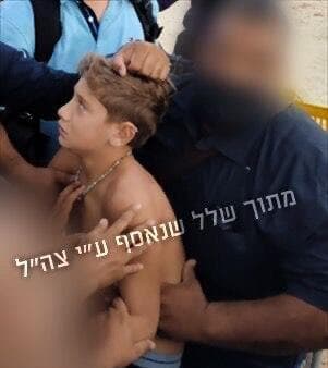 תיעוד: רגעי חטיפתו של יגיל יעקב, 7 באוקטובר