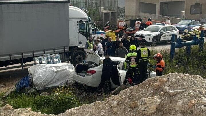 זירת אירוע הירי בכפר יפיע