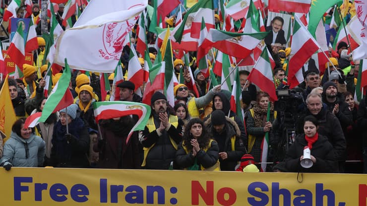 הפגנה להפלת שלטון האייתוללות וכינון משטר דמוקרטי באיראן