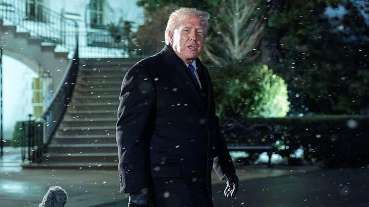 טראמפ לכתבים: "יש זמן"