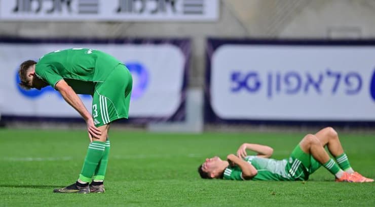 מאוכזבים מאוד. שחקני מכבי חיפה