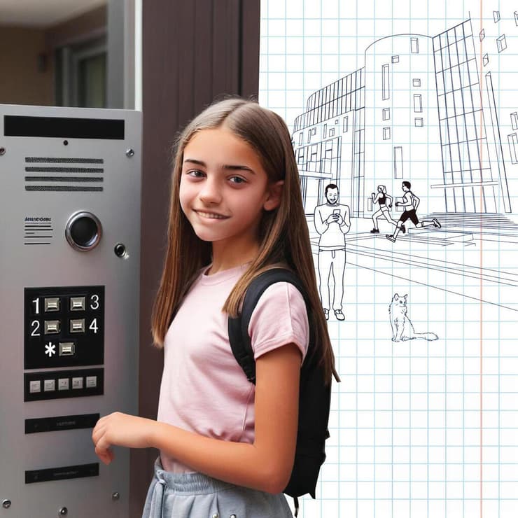 איור חידה קוד מדעני העתיד