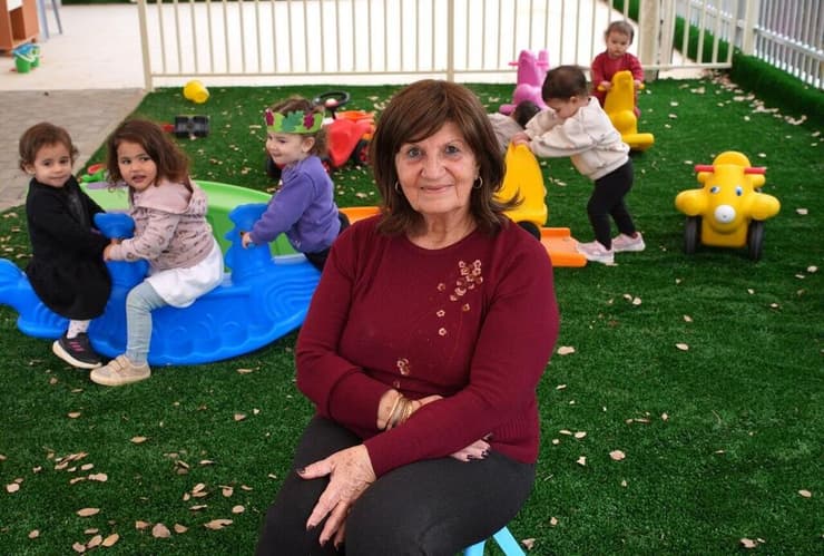 אחרי שני עשורים נפתח פעוטון בזרעית בצילום לילי אדוני הגננת הראשונה 