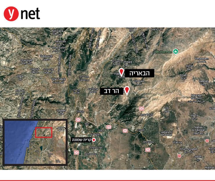 מפה הבאריה הר דב מפה הבאריה הר דב