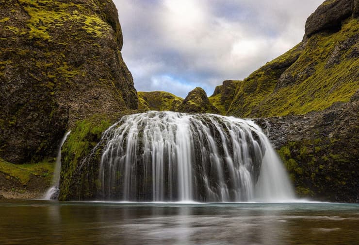 מפל באיסלנד (צילום: עומרי מדר) מפל באיסלנד